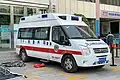 20210511 A Ford Transit Ambulance at Zhengzhou Central Hospital
