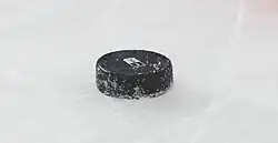 Ice hockey puck