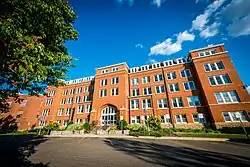Old Main, viewed from the west