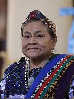 Image 7Rigoberta Menchú, Human rights activist. K'iche'-Guatemalan (from Ethnic groups in Central America)