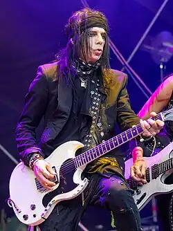 Henriksen with Alice Cooper in 2024