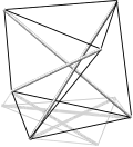 The simplest tensegrity structure, a 3-prism