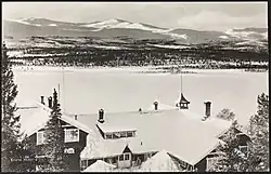 View of the Fefor høyfjellshotell in 1924