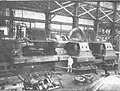 36700 hp steam turbine under construction in the Láng Machine Factory, 1913