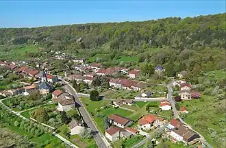 A general view of Buxières-sous-les-Côtes