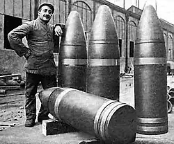 381&nbsp;mm ammunition.