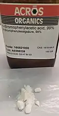 4-bromophenylacetic acid sample