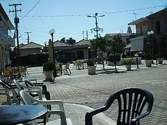Village square of Aris