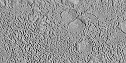 Brain terrain being formed, as seen by HiRISE under HiWish program Note: this is an enlargement of previous image using HiView.