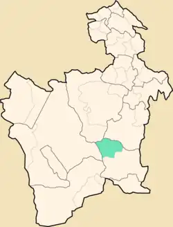Location within Potosí Department