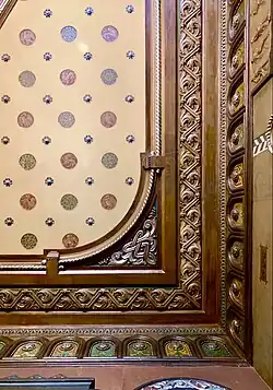 Ceiling of the Gheorghe Petrașcu House (Piața Romană no. 5), Bucharest, by Spiru Cegăneanu, 1912[61]