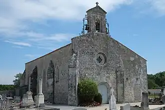 The church in Saint-Vivien