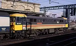 Class 86 with no InterCity branding