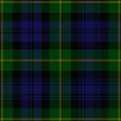 92nd Gordon Highlanders; became the main tartan of Clan Gordon (sometimes with black guard lines); also apparently used by 8th (Rothesay and Caithness) Fencibles