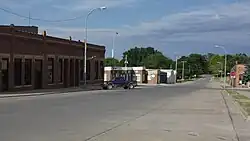 Eastward view along 2nd St.