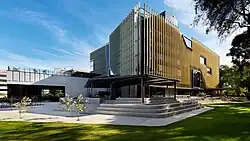 The view of ABHS from the North east.