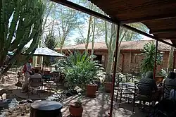 Courtyard at Hoedspruit Airport