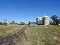 Railway siding and silos (2021).