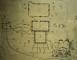 A map showing the defense of Beijing during the Period of the Taiping Heavenly Kingdom