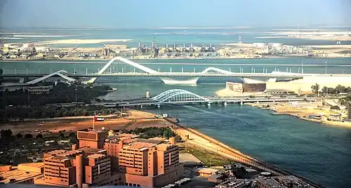 Sheikh Zayed Bridge in Abu Dhabi (2010)