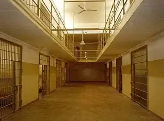 Abu Ghraib cell block in 2005
