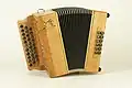 Three-row diatonic button accordion