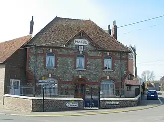 The town hall of Adinfer