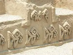 Adobe detail at Chan Chan