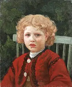 Curly-Haired Girl, 1869