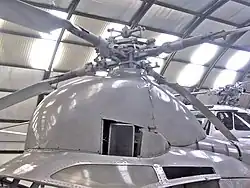 Aerotécnica AC-14, Rotor and top detail