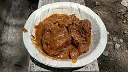 Chicken curry of Tamil Nadu, India