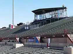 Aggie Memorial Stadium - East Side Stands & Skybox Construction 02