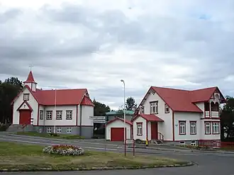 Catholic church of Akureyri.