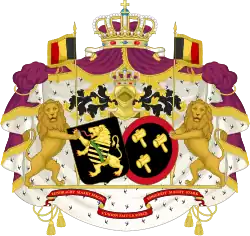 Coat of arms of the Current King Philippe and Queen Mathilde