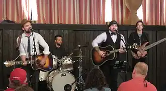 Alpha Rev performing in 2015