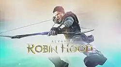 An image of Dingdong Dantes holding a bow and arrow. The series title is displayed on the lower part of the image.