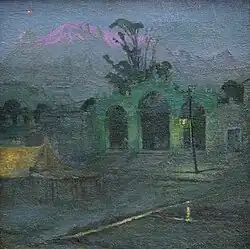 Plaza de Amecameca, 1921