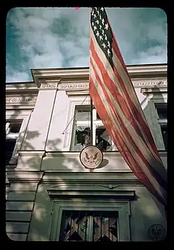 Kodachrome photo taken during the German invasion of Poland in September 1939.