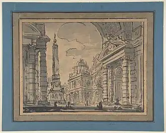 Architectural Capriccio, Metropolitan Museum, New York