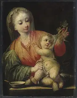 Virgin of the Grapes, c. 1690