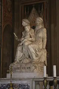 St. Anna altar with the Metterza by Francesco da Sangallo (c. 1526)