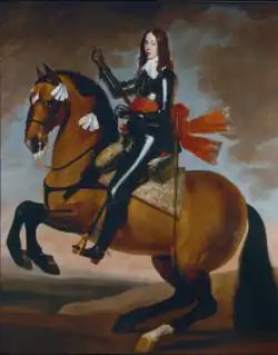Equestrian portrait of William II