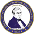 Official seal of Ansonia, Connecticut