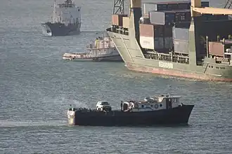 Commercial port in St. John's.