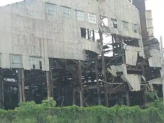 Ruins of the Antigua Central La Plata, on PR-125 in barrio Guatemala