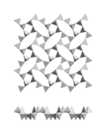 Phyllosilicate, single net of tetrahedra with 4-membered rings, apophyllite-(KF)-apophyllite-(KOH) series