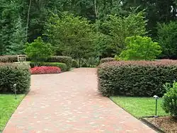 Appreciation Walkway at the Billy Graham Library leads to the graves of Billy Graham & Ruth Bell Graham