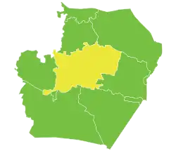 Raqqa Subdistrict in Syria