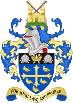 Arms of West Suffolk County Council
