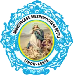 Coat of arms of the Archdiocese of Dili